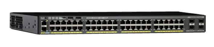 Cisco Small Business WS-C2960X-48LPS-L Network Switch Managed L2/L3 Gigabit Ethernet (10/100/1000) Power over Ethernet (PoE) 1U Black